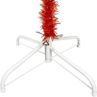 Slanke Kunstkerstboom 150 cm - Modieuze Vakantiedecoratie voor Binnen en Tuin