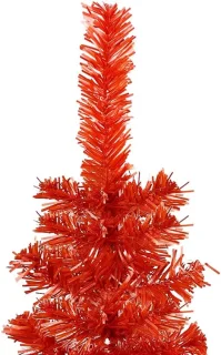 Slanke Kunstkerstboom 150 cm - Modieuze Vakantiedecoratie voor Binnen en Tuin