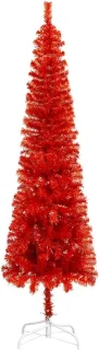Slanke Kunstkerstboom 150 cm - Modieuze Vakantiedecoratie voor Binnen en Tuin