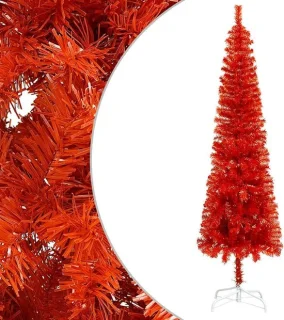 Slanke Kunstkerstboom 150 cm - Modieuze Vakantiedecoratie voor Binnen en Tuin