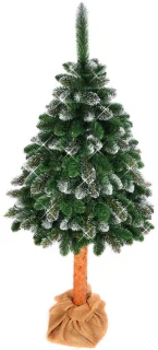Diamant kunstkerstboom op stam 180 cm