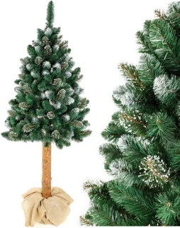 Diamant kunstkerstboom op stam 180 cm