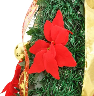 vidaXL - Kunstkerstboom - pop-up - 50 - LED's - 120 - cm - groen