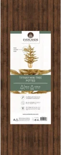 Tiffany mini boom d35h45 cm goud