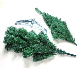 Groene kunstmatige kerstboom 180 cm - Weelderige look voor de feestdagen