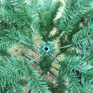 Groene kunstmatige kerstboom 180 cm - Weelderige look voor de feestdagen