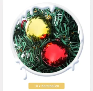 Odenneboom Mini LED Kerstboom met Verlichting, Boomdecoratie en Kerstballen -  40 cm kleine kunstkerstboom met 8 lichtstanden - Kunstboom - Kerstversiering - Kerstboomverlichting - Kerstboomstandaard