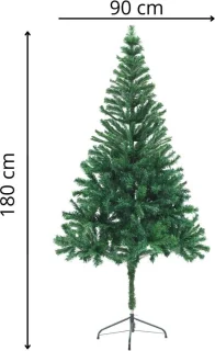 vidaXL - Kunstkerstboom - met - standaard - 180 - cm - 564 - takken