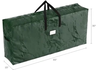 Extra Grote Opbergzakken voor Kerstbomen - Set van 2 Waterdichte Decoratie Bakken voor Kunstmatige Bomen en Seizoensdecoratie