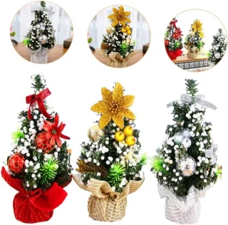 Kerstboomversiering - 3-pack - Tafeldecoraties - voor meisjes en feestvakanties Feestartikelen Decoraties voor binnen