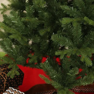 Kunstmatige Kerstboom, 180 Cm Kerstboom Met 818 Punten, Snelmontage Vouwsysteem, Stalen Standaard, Voor Kerstdecoratie, Binnen, Groen