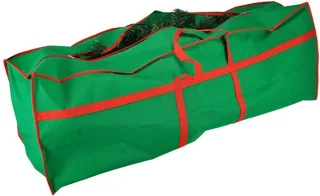 Kunst kerstboom/dennenboom klein formaat 120 cm + opbergtas - Kerstbomen