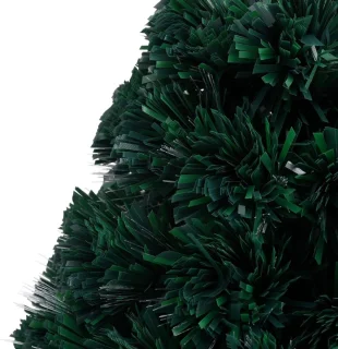 vidaXL - Kerstboom - met - LED - en - standaard - 64 - cm - glasvezel