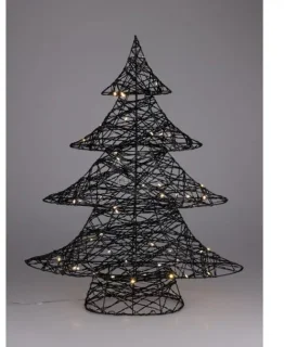 BOOM DECO LED 60CM ZWART