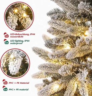 kerstboom 210 cm