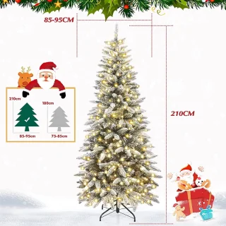 kerstboom 210 cm