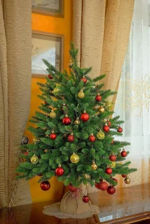 Kunstkerstboom – Premium kwaliteit - realistische kerstboom – duurzaam   ‎ 70 x 19 x 19 cm