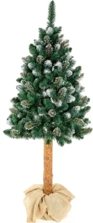 Diamant kunstkerstboom op stam 220 cm