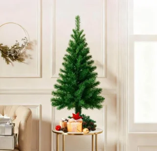 120 cm kunstkerstboom (PVC, groen)