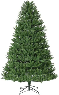 137 cm voorgelichte slanke kunstkerstboom met meerkleurige ledverlichting