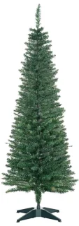 150 cm kunstkerstboom spar met voet en kerstster