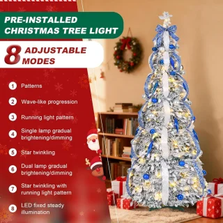 150 cm Pop-up Spiraal Kunstkerstboom