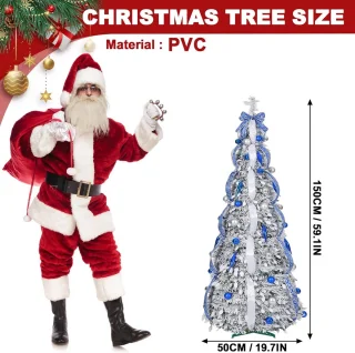 150 cm Pop-up Spiraal Kunstkerstboom