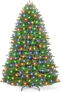 180 cm kunstkerstboom met RGBW-leds
