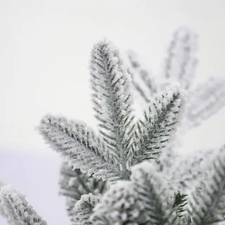 180 cm Luxe Besneeuwde Kerstboom PE/PVC Groen