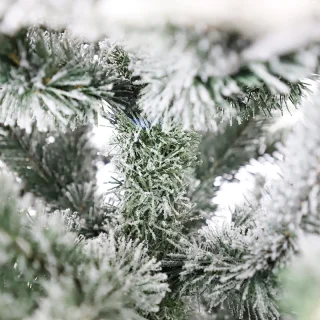 180 cm Luxe Besneeuwde Kerstboom PE/PVC Groen