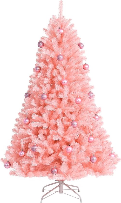 180 cm Rose Kunstkerstboom Metalen Stand 1036 Takken