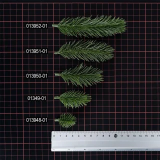 20x Kunstmatige Dennentakken 10 cm - Groen