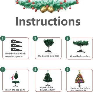 24 inch mini kerstboom tafelmodel Pinehill