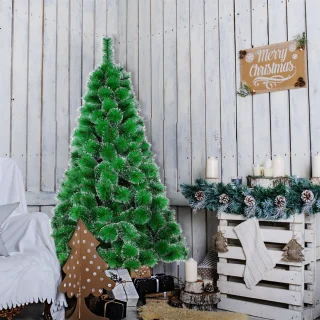 240 cm Kunstkerstboom met standaard