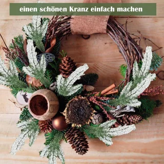 24x Kunstmatige Dennentakken - Groen