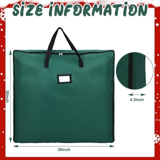 2x Grote Pop-up Opberghoes Kerstboom 1,8m