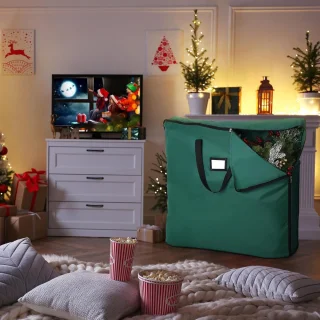 2x Grote Pop-up Opberghoes Kerstboom 1,8m