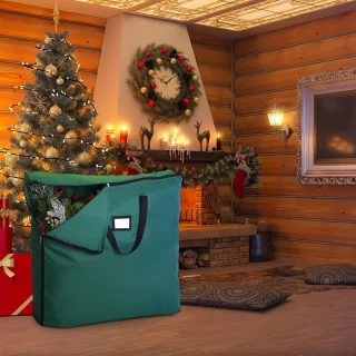 2x Grote Pop-up Opberghoes Kerstboom 1,8m