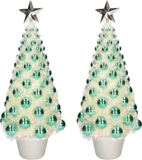 2x kunstkerstbomen - Kerstbomen