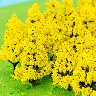 40pcs Landscape Model Trees (2 Styles) - Mixed 8-10cm