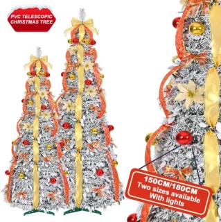 ACXIN uitschuifbare kunstkerstboom 180 cm