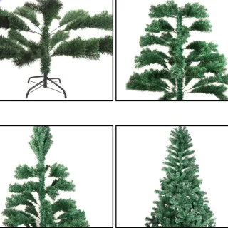AG Kunstkerstboom 210 cm Donkergroen zonder Verlichting