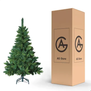 AG Kunstkerstboom 210 cm Donkergroen zonder Verlichting
