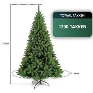 AG Kunstkerstboom 210 cm
