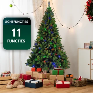 AG Kunstkerstboom 210 cm met Verlichting