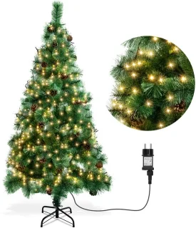 Aigostar kunstkerstboom 180 cm met verlichting