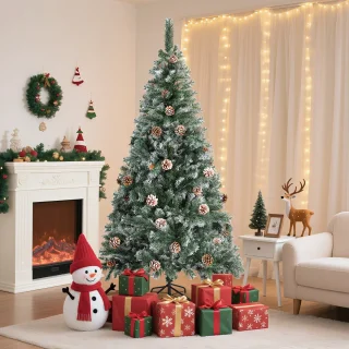 Aigostar Kunstkerstboom Dennenappel 180 cm