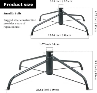 Allecto Plus Kerstboomstandaarden set 61/40 cm