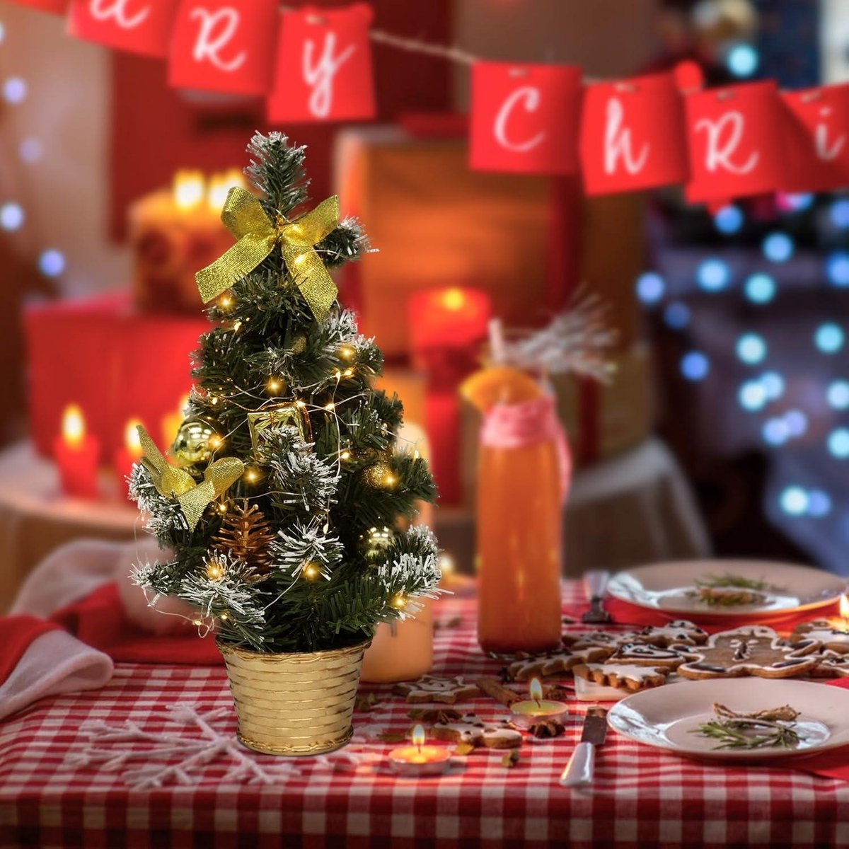 Allecto Plus Mini-kerstboom 40 cm kunstkerstboom