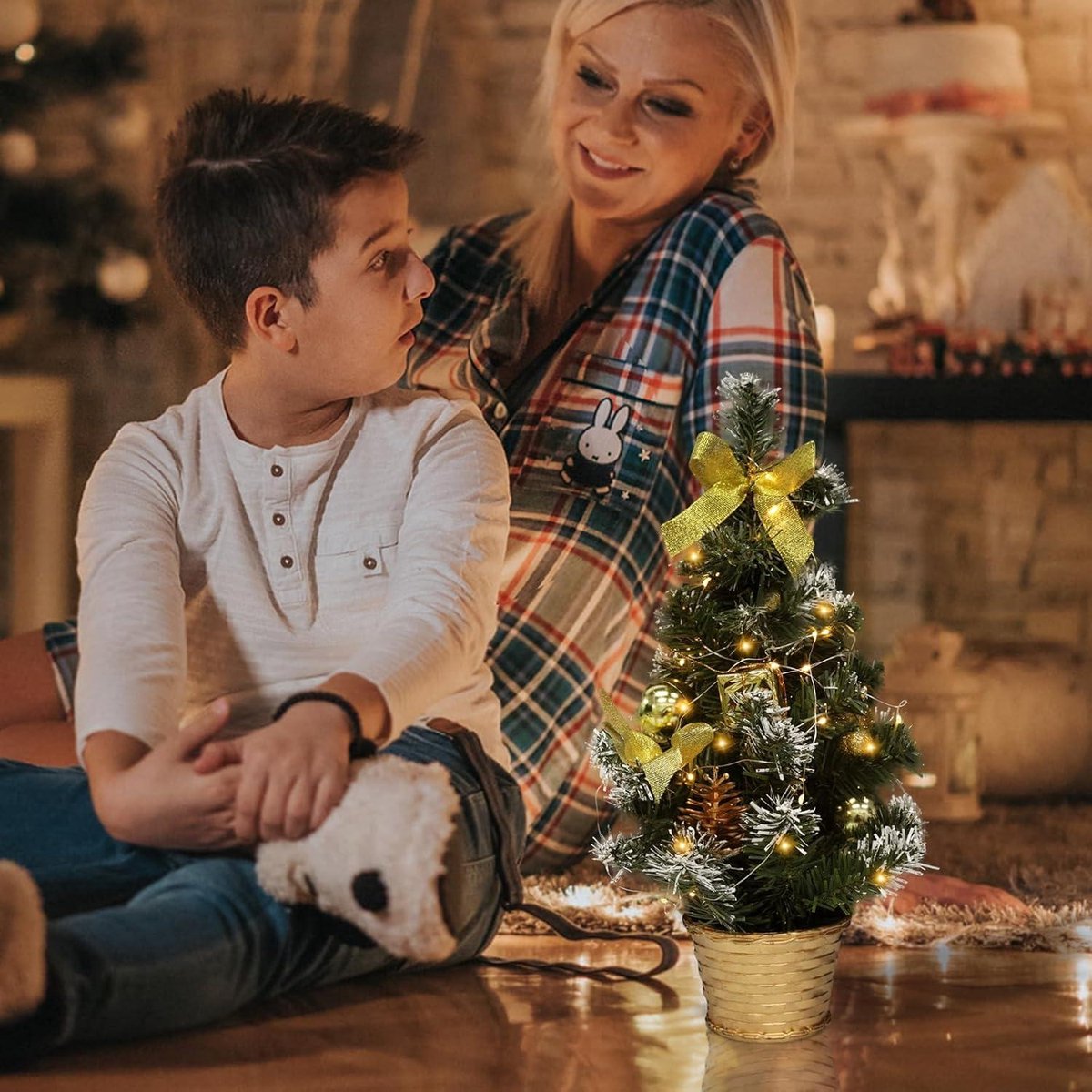 Allecto Plus Mini-kerstboom 40 cm kunstkerstboom